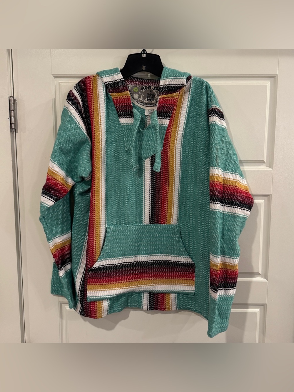 Ron Jon Senór Lopez Baja Hoodie Redondo Green Men’s Size Large